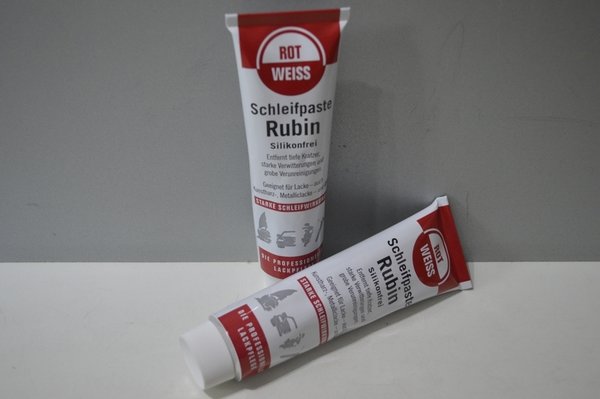 ROTWEISS Schleifpaste Rubin 100 ml Tube